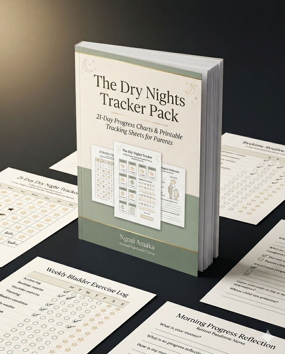 Dry Nights Tracker Pack — printable 21-day progress charts