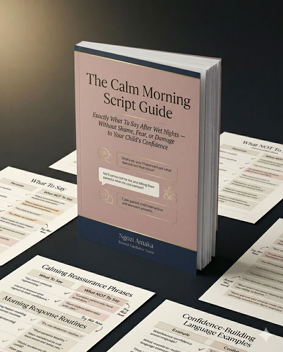The Calm Morning Script Guide — exact words for after wet nights